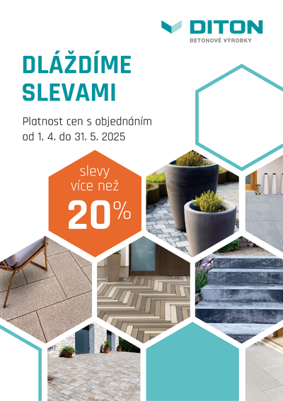 Diton 2025: Dláždíme slevami